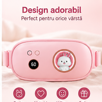 Centura abdominala cu incalzire si masaj