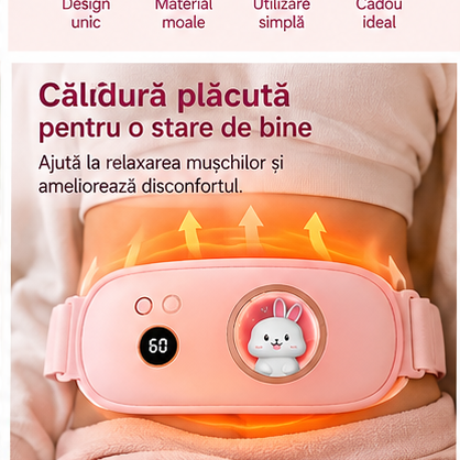 Centura abdominala cu incalzire si masaj